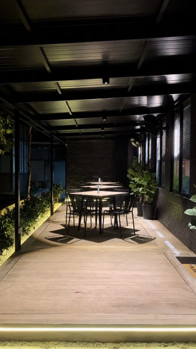 The Terrace by Night