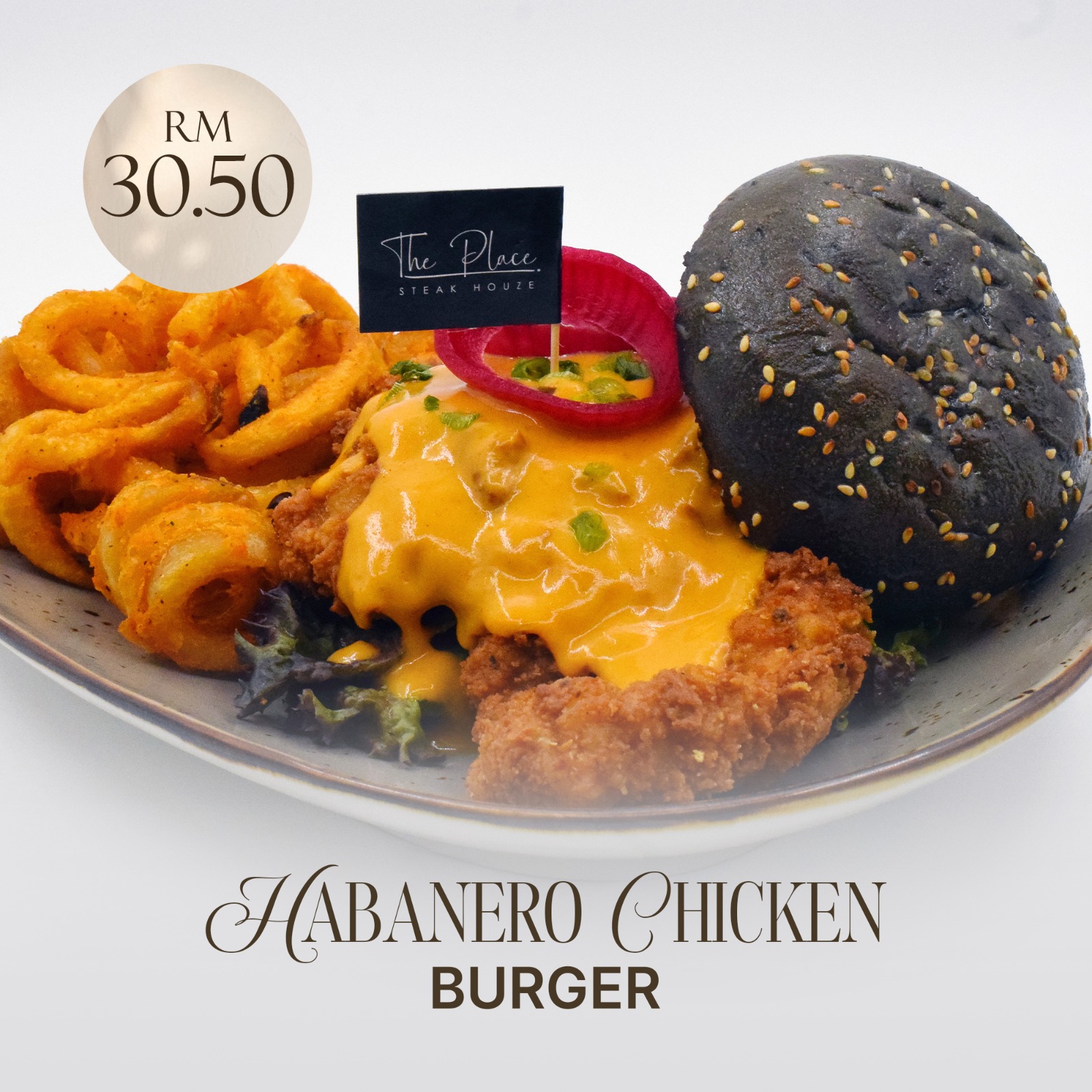 Habanero Chicken Burger