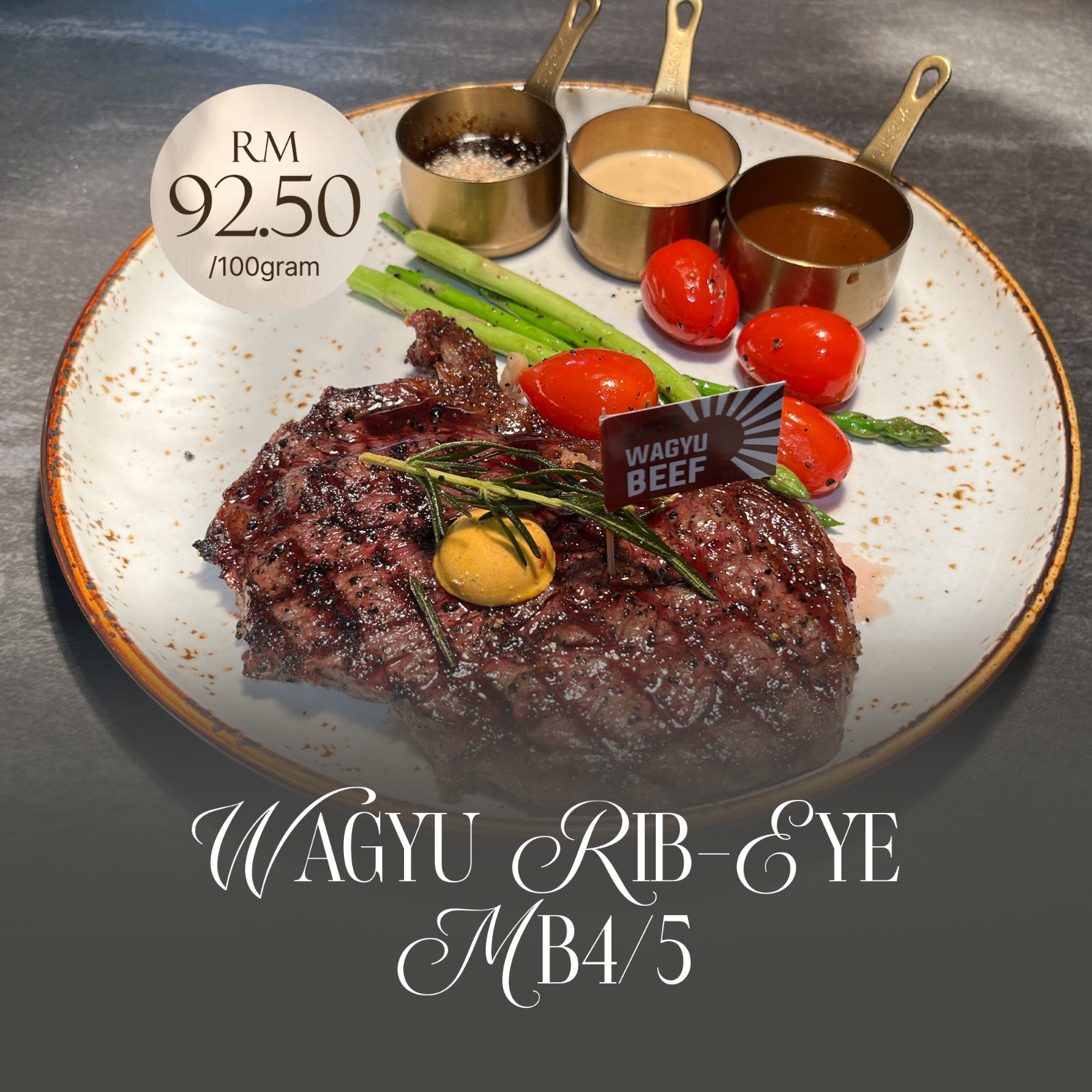 AUS Wagyu Rib Eye MB4/5