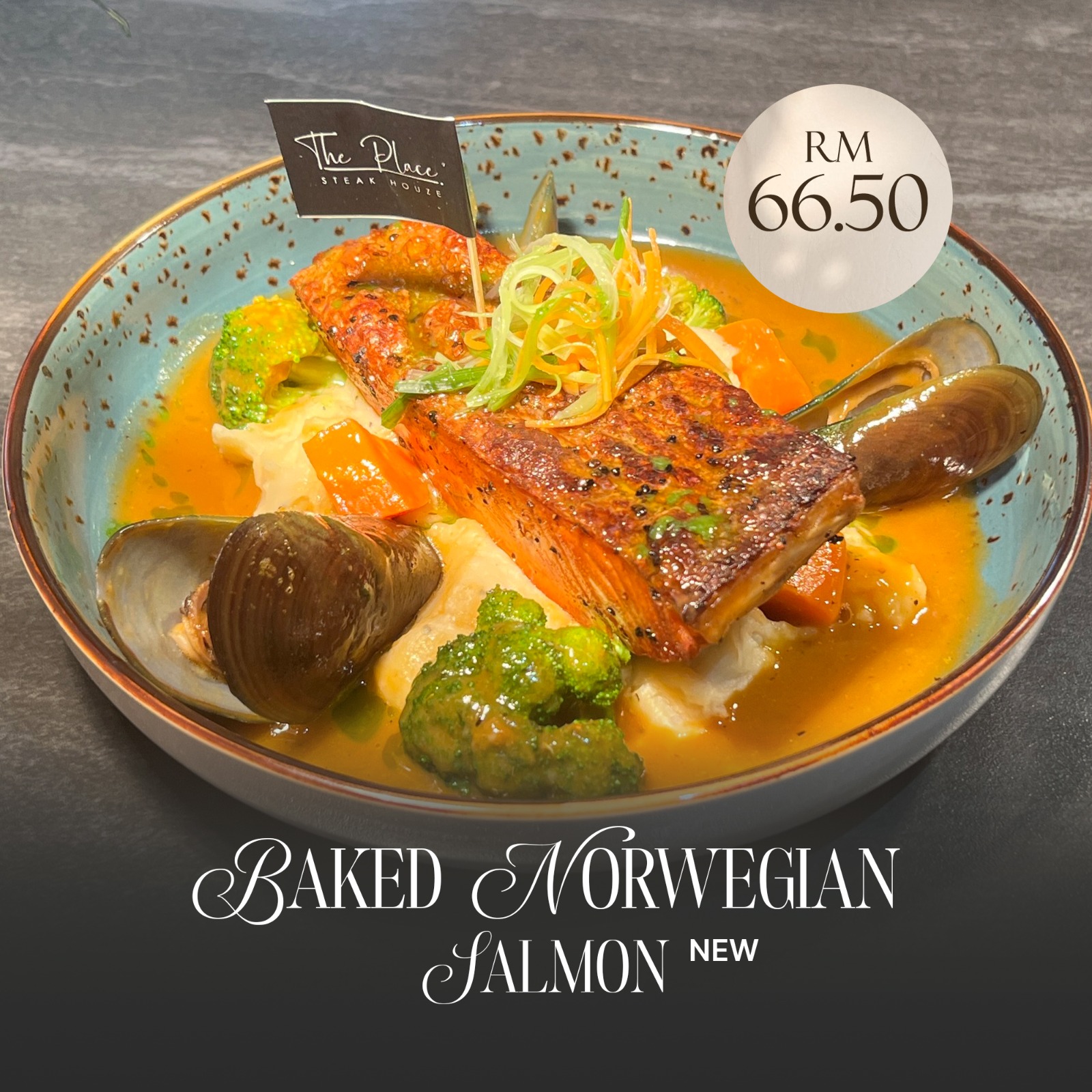 Baked Norwegian Salmon